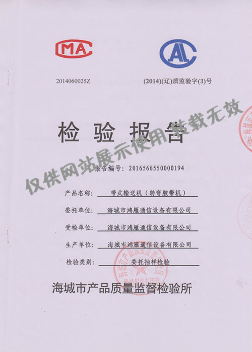 檢驗報告